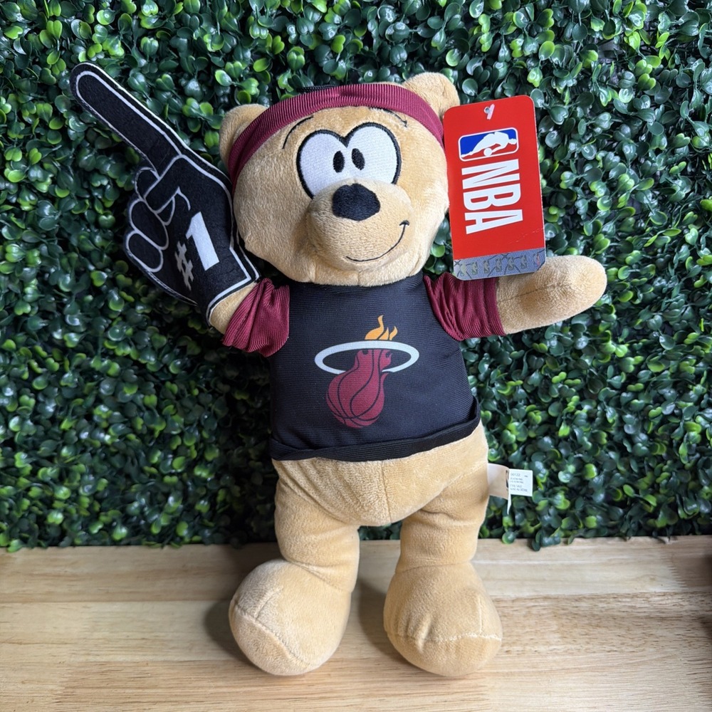 2021 NBA Global Miami Heat Number One Fan Plush